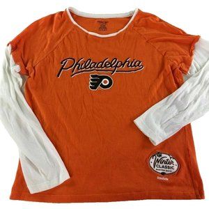 Philadelphia Flyers Reebok Winter Classic T Shirt‎